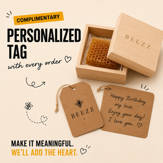 BEEZZ Raw Honeycomb Gift Box