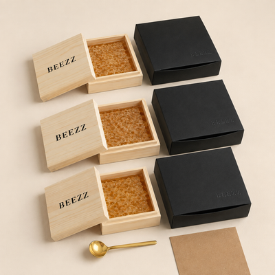 BEEZZ Raw Honeycomb Gift Box